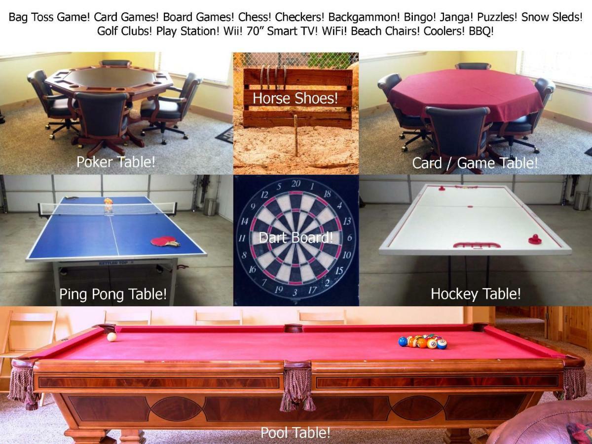 5-Star Luxury Tahoe Cabin! Great Location! Pool Table!Darts! Poker! Ping Pong! Games! South Lake Tahoe Exterior foto